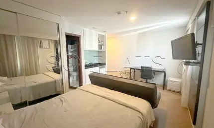 Flat mercure vila olímpia, disponível para venda com 25m², 1 dormitório e 1 vaga de garagem