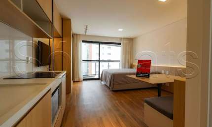Studio Maria Helena, disponível para locação incluindo 29m² e 01 dormitório.
