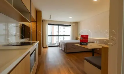 Studio Maria Helena, apto disponível para locação incluindo 33m² e 01 dormitório.