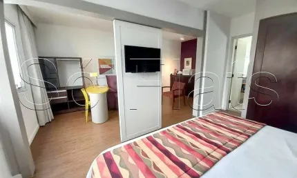 Apto no Quality Alphaville 32m² 1 dormitório 1 vaga disponível para locação em Alphaville.