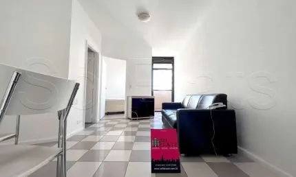 Apto para locação no Moema Studio com 1 dorm e 1 vaga de garagem próximo do Parque do Ibirapuera.