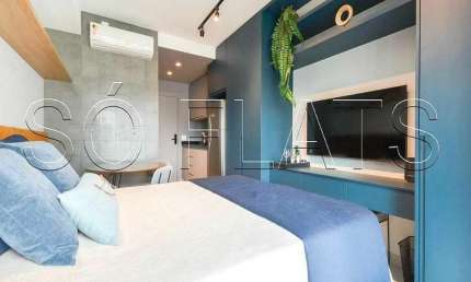 Residencial Z Cotovia, studio disponível para locação com 26m² e 1 dormitório.