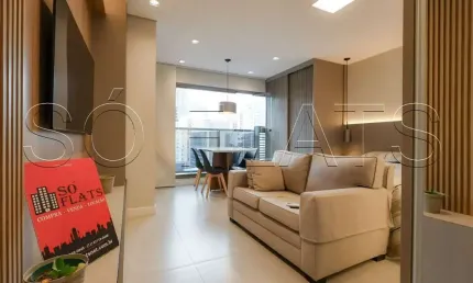 Residencial dsg itaim disponível para locação com 27m², 1 dormitório ao lado da av. santo amaro.