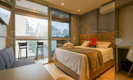 Studio Universo Augusta disponível para venda com 22m², 01 dorm e 1 vaga