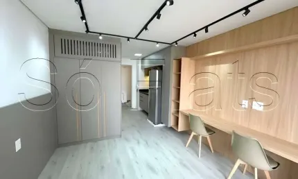 Today Faria Lima, apto disponível para locação contendo 25m² e 01 dormitório.