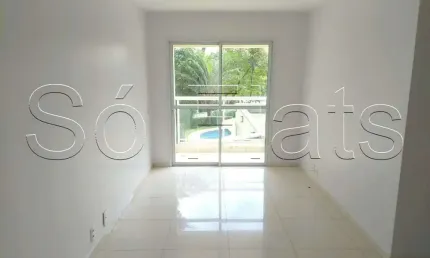 Residencial Via Ibirapuera apto disponível para locação com 52m² com 1 dormitório e 1 vaga.