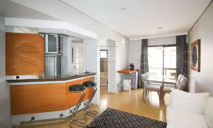 Flat Contemporâneo, disponível para venda com 42m², 01 dorm e 01 vaga