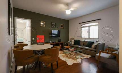 Augusta Flat disponível para venda com 123m², 2 dormitórios e 1 vaga de garagem