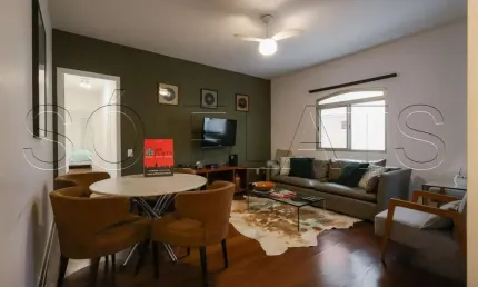 Augusta Flat disponível para venda com 123m², 2 dormitórios e 1 vaga de garagem