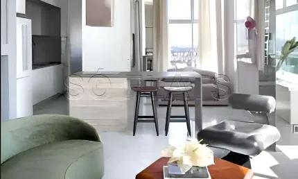Flat Ciragan, apartamento disponível para venda com 106m², 1 dormitório e 2 vagas