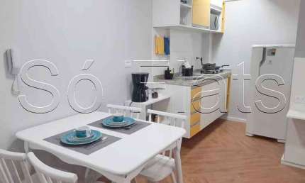 Excelente apartamento do tipo studio no bairro mais tradicional de São Paulo!