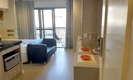 Apto estilo studio no Residencial BK30 no centro da cidade, disponível locação com 33m² e 1 dorm.