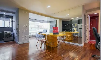 Apto no Resdencial Bela Cintra contendo 52m², 1 dormitório e 1 vaga de garagem.