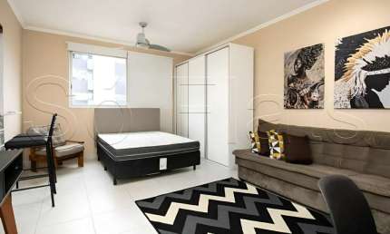 Residencial Araguari Ville, apartamento disponível para locação com 34m², 1 dormitório e 1 vaga.