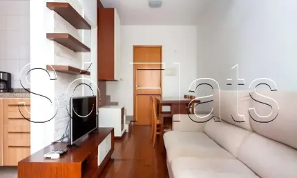 Residencial Loft Ibirapuera, apto disponível para locação com 45m², 01 dorm e 01 vaga.