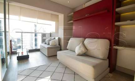 Studio VN Álvaro Rodrigues, flat disponível para locação contendo 35m², 1 dormitório e 1 vaga.