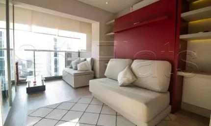 Studio vn álvaro rodrigues, disponível para locação contendo 35m², 1 dormitório e 1 vaga.