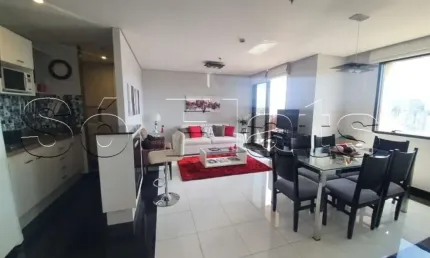 Flat Staybridge disponível para venda, com 74m², 2 dormitório e 2 vagas de garagem