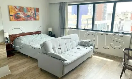 Flat Melia Ibirapuera disponível para venda com 33m², 1 dormitório e 1 vaga de garagem