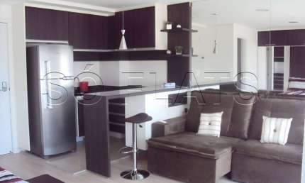 Residencial Add Nova Berrini, flat disponível para locação com 32m², 01 dorm e 01 vaga