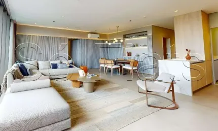 Residencial JFL125, flat disponível para locação contendo 116m², 2 dormitórios e 1 vaga.