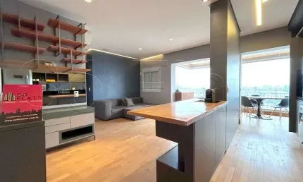Residencial thera faria lima disponível para locação com 65m², 1 dormitório e 1 vaga de garagem.