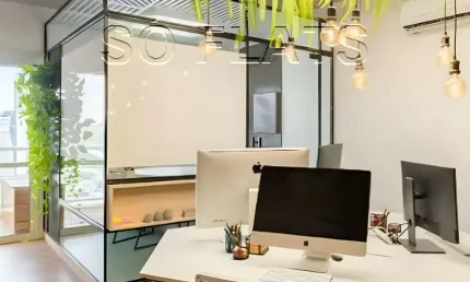 Thera office berrini para venda sala com 42m² e 1 vaga de garagem no brooklin.