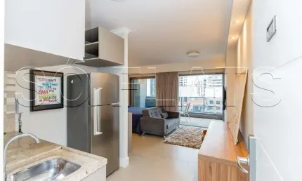 Residencial Habitarte I, Studio disponível para venda com 41m², 1 dormitório e 1 vaga de garagem