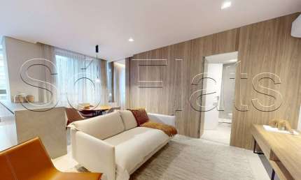 Residencial Luminus Jardins, flat disponível para locação com 74m², 02 dorm e 01 vaga de garagem.