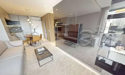 Residencial luminus jardins, apto disponível para locação com 44m², 01 dorm e 01 vaga de garagem..