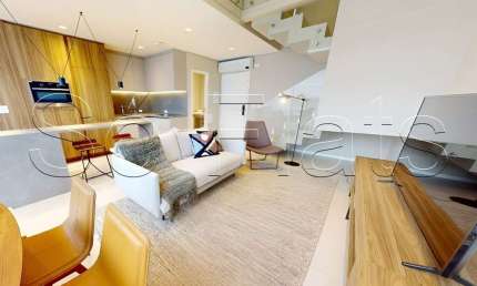 Residencial Luminus Jardins, apto disponível para locação com 79m², 01 dorm e 01 vaga de garagem.