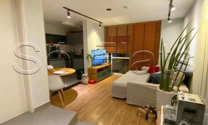 Apto Paulista Wall Street com 48m², 1 dormitório e 1 vaga para locação no Jardins.