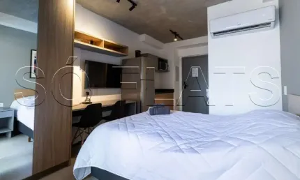 Residencial on melo alves, studio disponível para venda com 23m², 1 dormitório