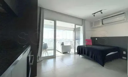 Residencial London SP, flat disponível para locação com 35m², 1 dormitório e 1 vaga de garagem