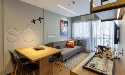Flat Grand Mercure Itaim disponível para venda com 34m², 01 dormitório  e 01 vaga de garagem