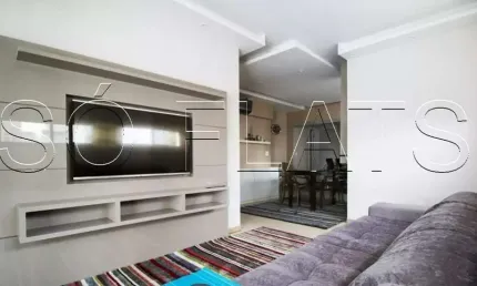 Residencial L' Officina, apartamento disponível para locação com 90m², 1 dormitório e 2 vagas.