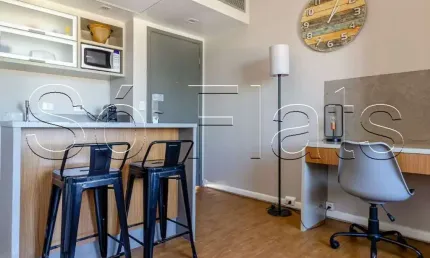 Flat Tryp Tatuapé disponível para locação com 28m², 01 dorm e 01 vaga de garagem.