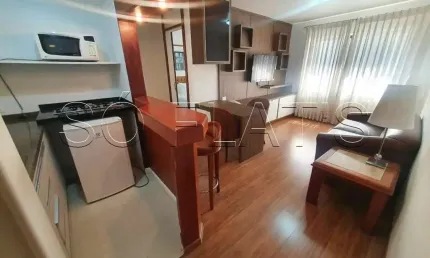 Flat La Residence Itaim disponível para venda com 39m², 1 dormitório e 1 vaga de garagem