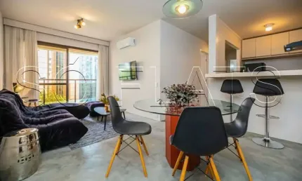 Flat Park Avenue disponível com 60m², 02 dormitórios e 01 vaga de garagem