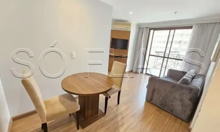 Flat quality alvorada disponível para venda com 52m², 1 dormitório e 1 vaga de garagem