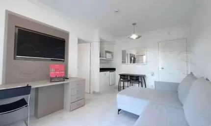 Flat the palace, disponível para locação com 36m², 01 dormitório e 01 vaga