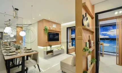 Residencial vert mbigucci, apartamento disponível para venda com 57m², 2 dormitórios e 1 vaga
