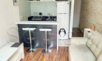Moema loft, apartamento duplex para venda com 44m², 1 dormitório e 1 vaga de garagem