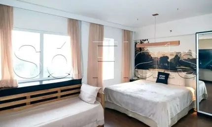 Flat Mercure SP Bela Vista disponível para venda com 29m², 1 dormitório e 1 vaga de garagem