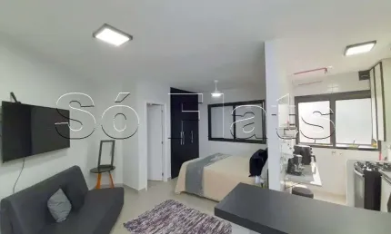 Flat disponível para locação próximo ao Shopping Frei Caneca, Pq. Augusta e Av. Nove de Julho.
