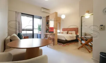 Flat quality paulista disponível para venda com 29m², 1 dormitório e 1 vaga de garagem