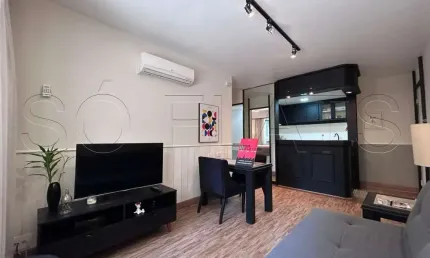 Flat la residence itaim disponível para venda com 39m², 1 dormitório e 1 vaga de garagem