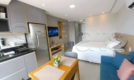 Studio lindo no Brooklin próximo da Avenida Adolfo Pinheiro, disponível para locação.