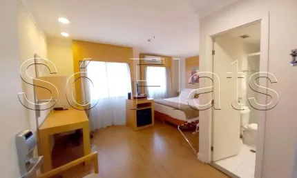 Flat nobile hotels congonhas 29m² 1 dormitório 1 vaga disponível para locação no campo belo.