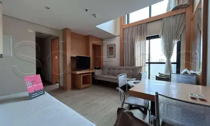 Flat International Duplex disponível para venda com 67m², 02 dorm e 02 vagas de garagem